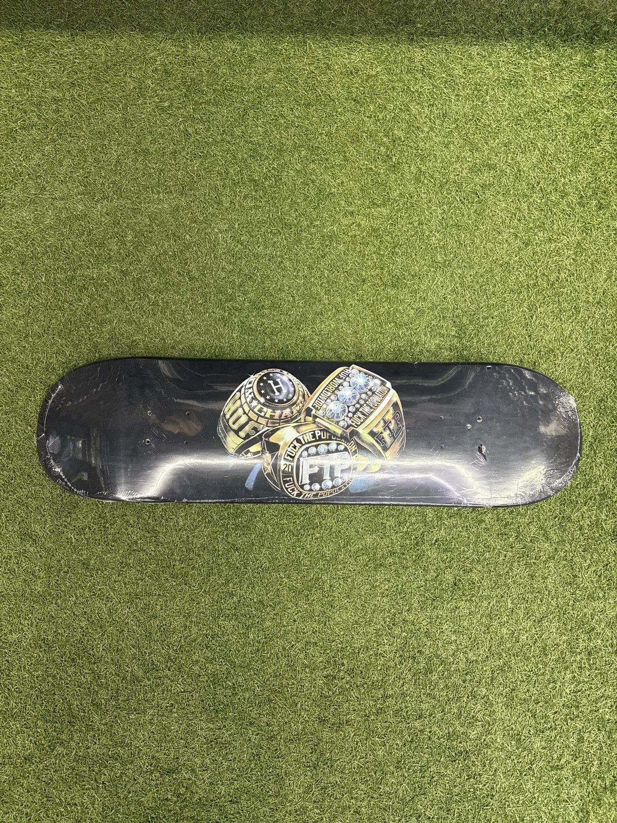 Fuck The Population × Huf HUF x FTP 3-Peat Skateboard Deck Size ONE SIZE - 5 Thumbnail