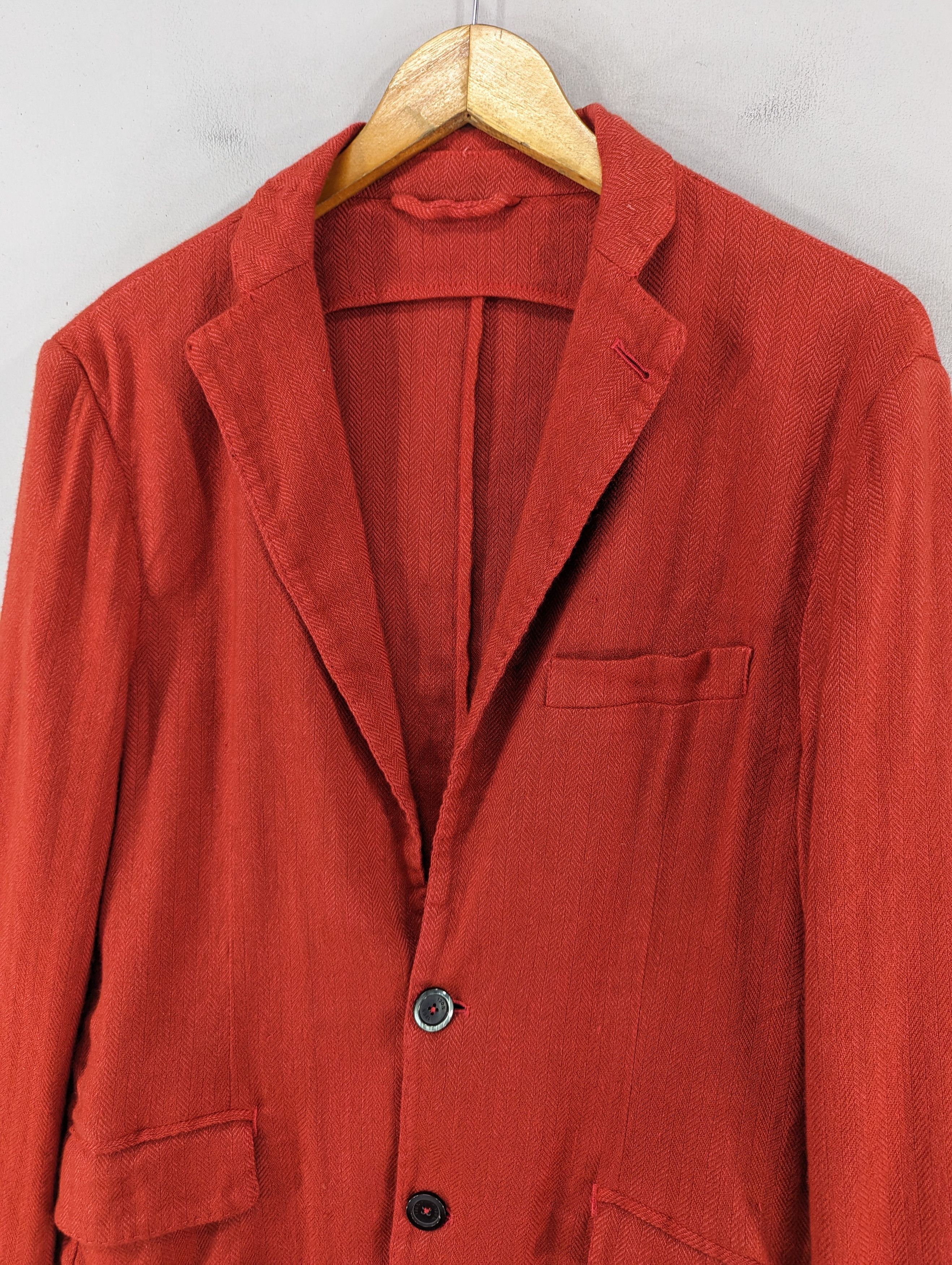 120% Lino 120% Slim Fit Wool Blazer Style Jacket Size US M / EU 48-50 / 2 - 5 Thumbnail