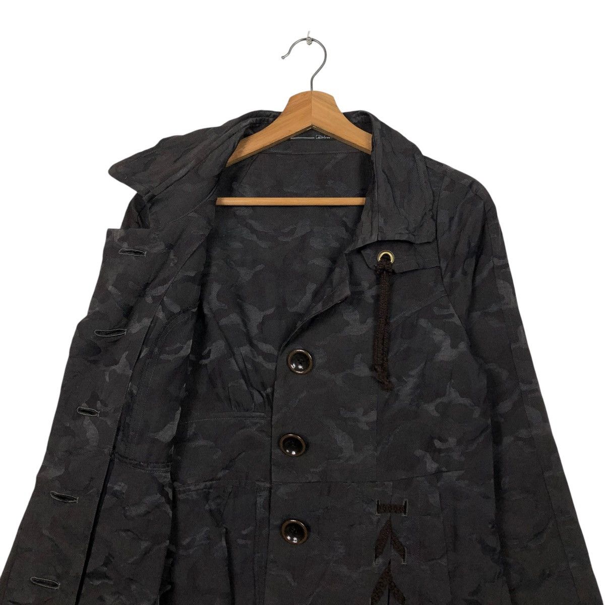 Hysteric Glamour 🔥VINTAGE LONG JACKET BIKER BONDAGE PARACHUTE DESIGN Size US S / EU 44-46 / 1 - 12 Thumbnail