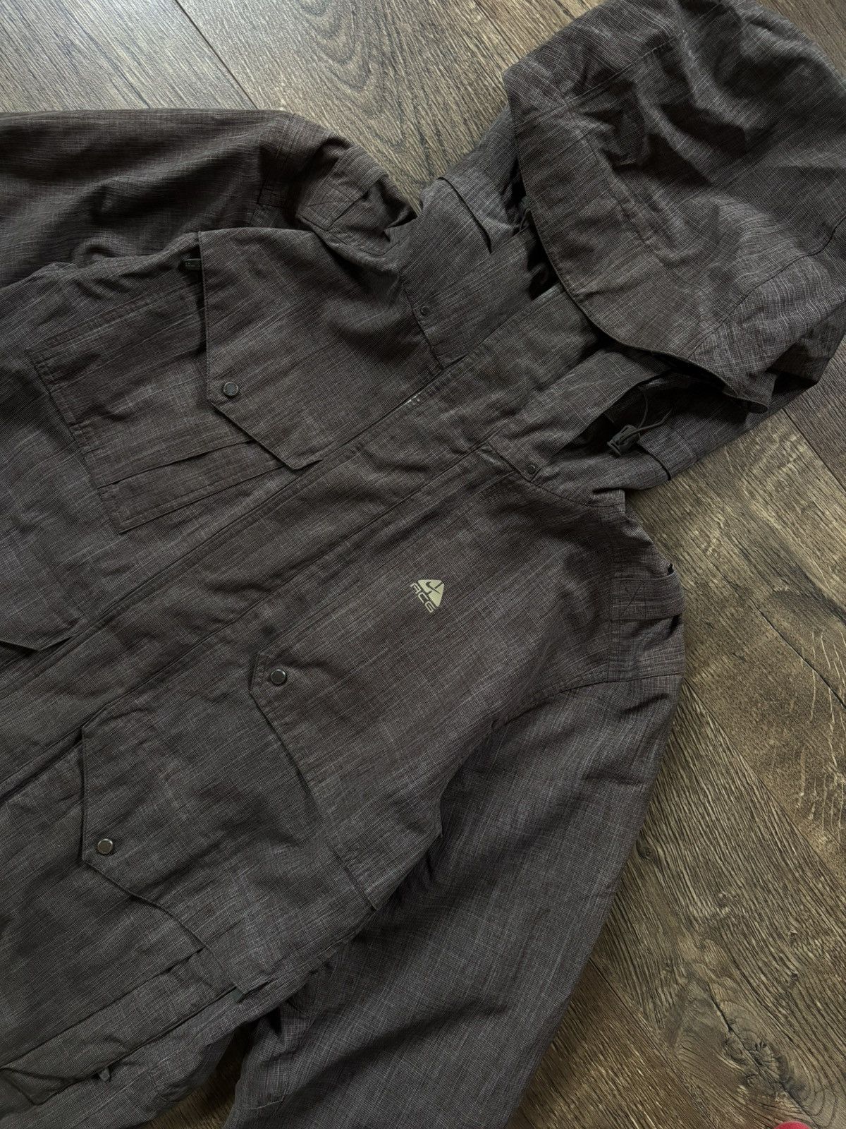 Nike ACG × Vintage Vintage Nike ACG Multi Pocket Lines Jacket Large Size US L / EU 52-54 / 3 - 3 Thumbnail