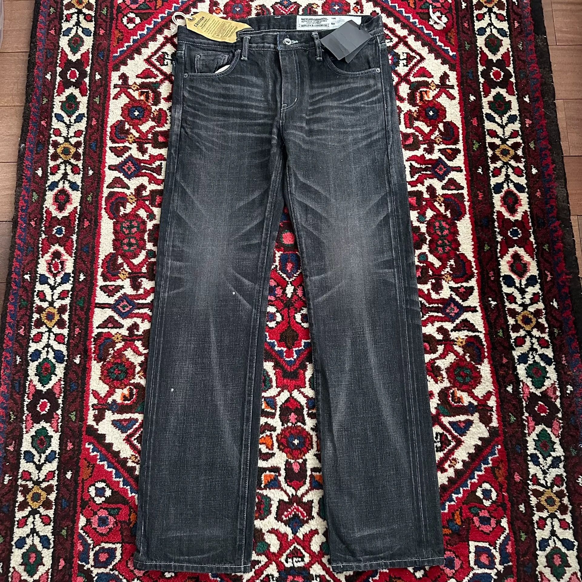 Neighborhood Neighborhood 15AW Black Narrow Jeans M Size US 30 / EU 46 - 1 Thumbnail