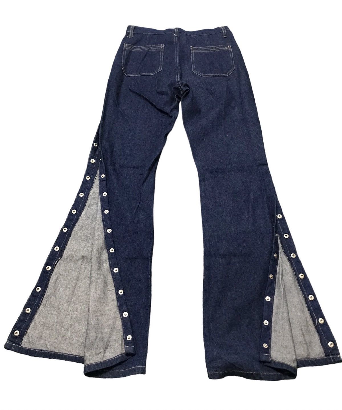 Seditionaries 🔥🔥BEST OFFER🔥🔥Gal Fit Bondage Flared Denim Jeans Very Rare Size US 28 / EU 44 - 10 Thumbnail