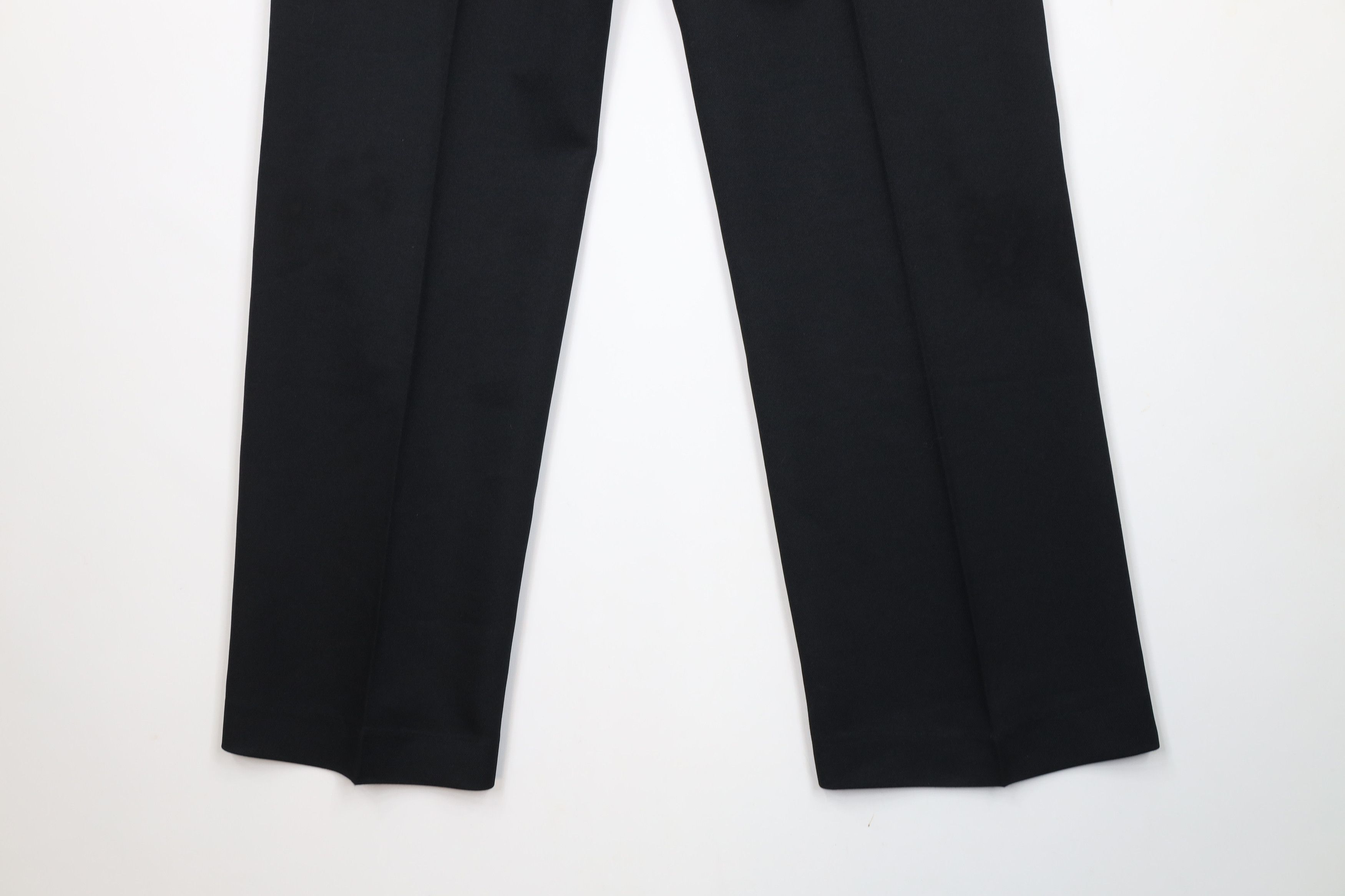 Vintage Vintage 90s Streetwear Flared Wide Leg Chino Pants Black Size US 34 / EU 50 - 13 Thumbnail