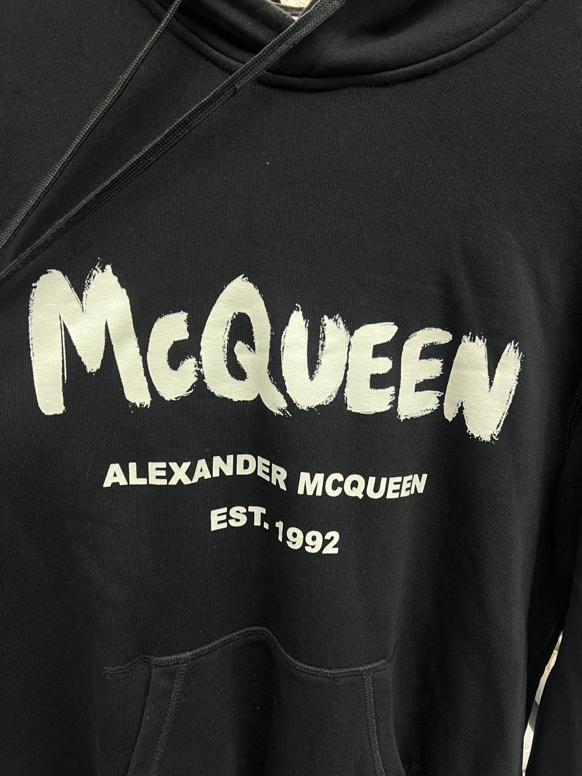 Alexander McQueen Alexander McQueen Graffiti Hoodie Size US XL / EU 56 / 4 - 4 Thumbnail
