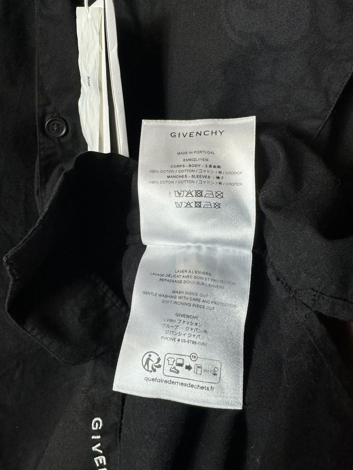 Givenchy Givenchy Chinese New Year Flame Sleeve Button Up Shirt New Size US L / EU 52-54 / 3 - 12 Thumbnail