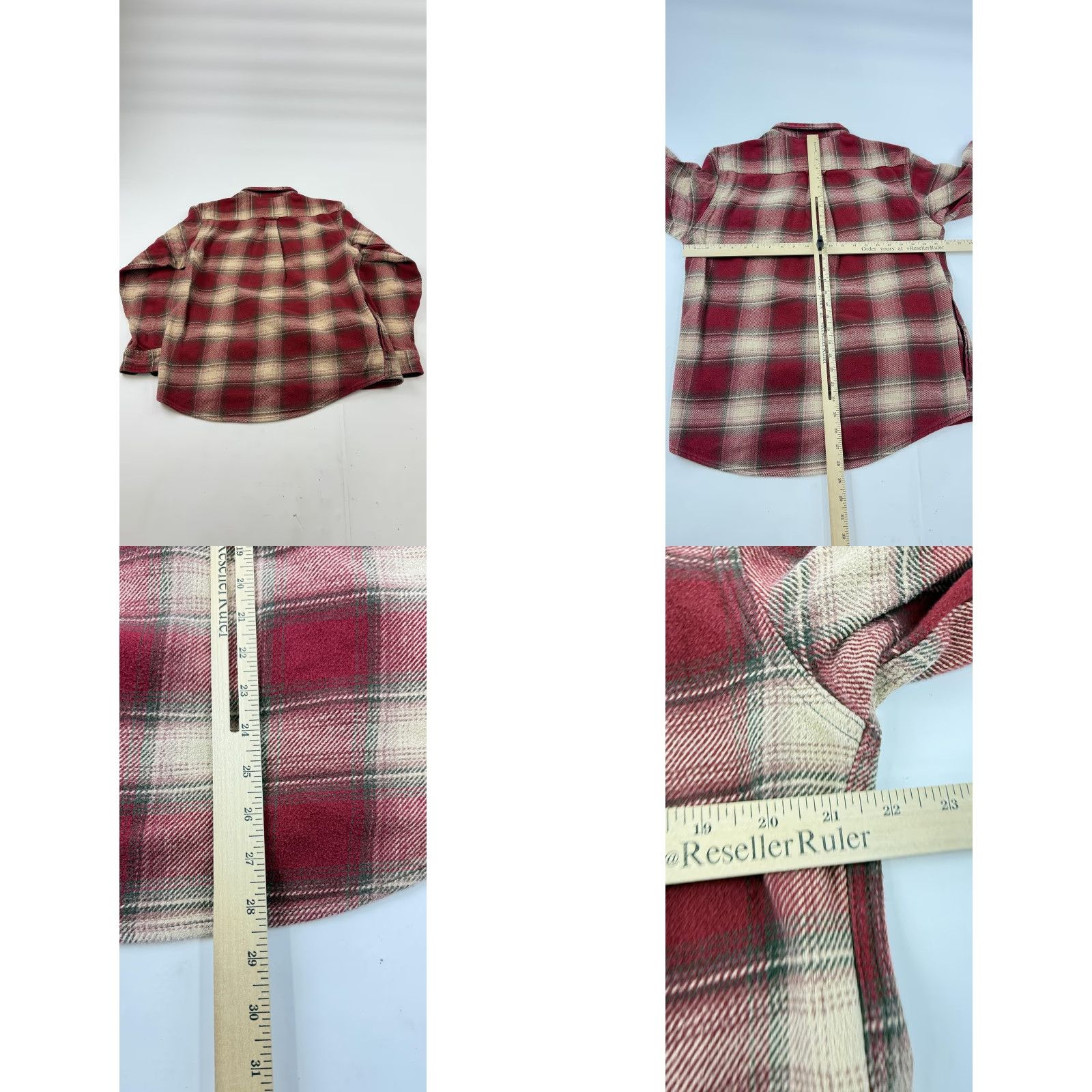 Orvis VINTAGE Orvis Flannel Shirt Mens Large Red Plaid Outdoor Collection Cotton Button Front Size US L / EU 52-54 / 3 - 8 Thumbnail