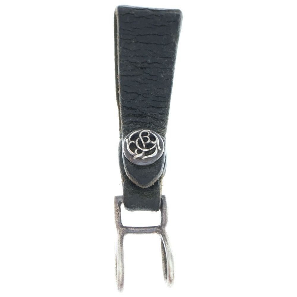 Chrome Hearts CHROME HEARTS Floral Ball Button Leather Belt Loop Size ONE SIZE - 1 Thumbnail