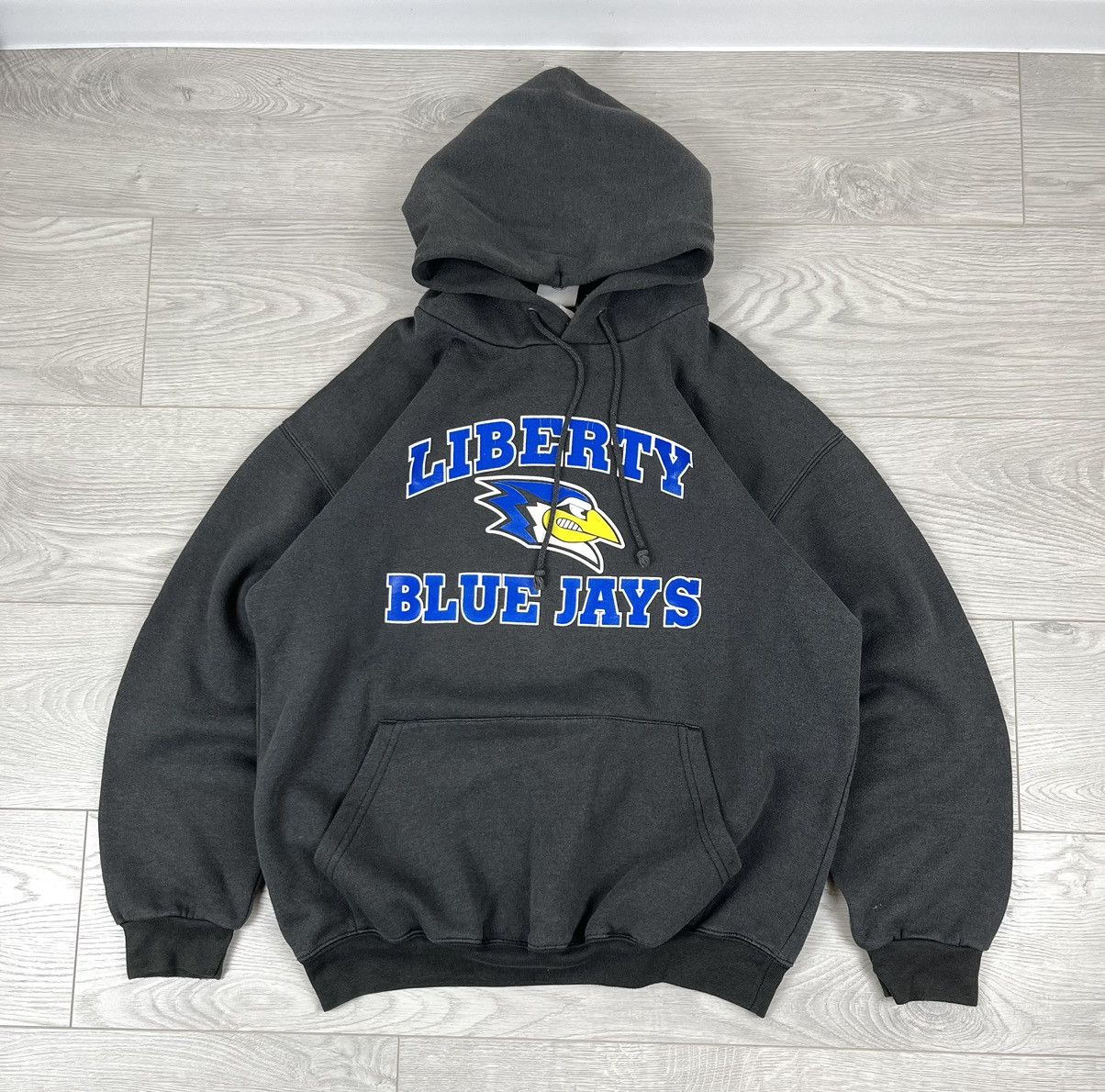 MLB × Vintage Blue Jays Baseball Vintage 90s Baggy Fit Hoodie Size US M / EU 48-50 / 2 - 1 Thumbnail