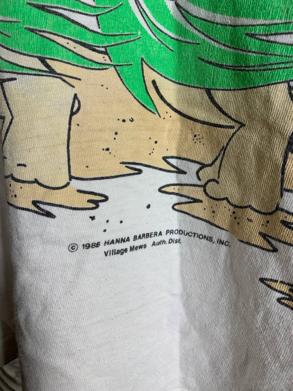 Cartoon Network Vintage Hanna Barbera Retro T-shirt 1986 Movie USA Y2K 90s Size US XL / EU 56 / 4 - 5 Thumbnail