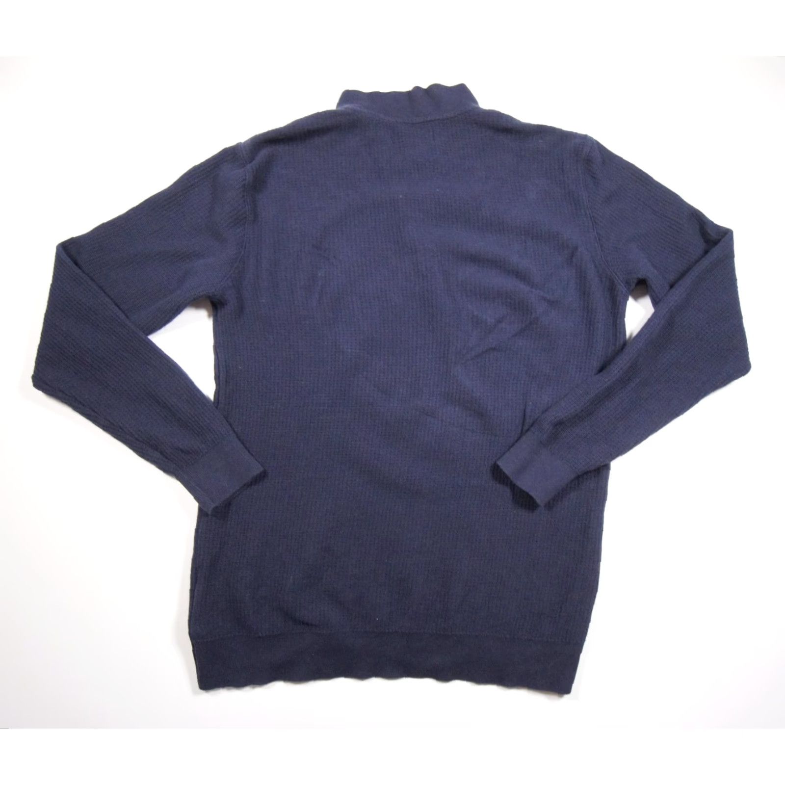 Brooks Brothers VINTAGE Brooks Brothers Sweater Shirt Mens Large Blue Henley Knit Pullover Cotton Wool Preppy All Seasons Regular" Size US L / EU 52-54 / 3 - 4 Thumbnail