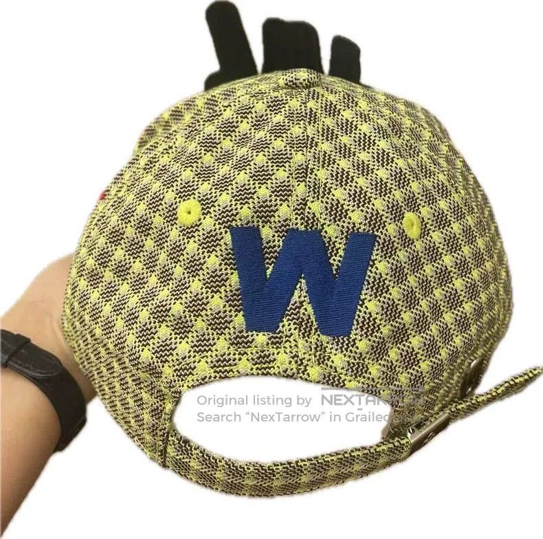 Walter Van Beirendonck Walter Van Beirendonck Yellow Peace Sign Cap . Size ONE SIZE - 3 Thumbnail