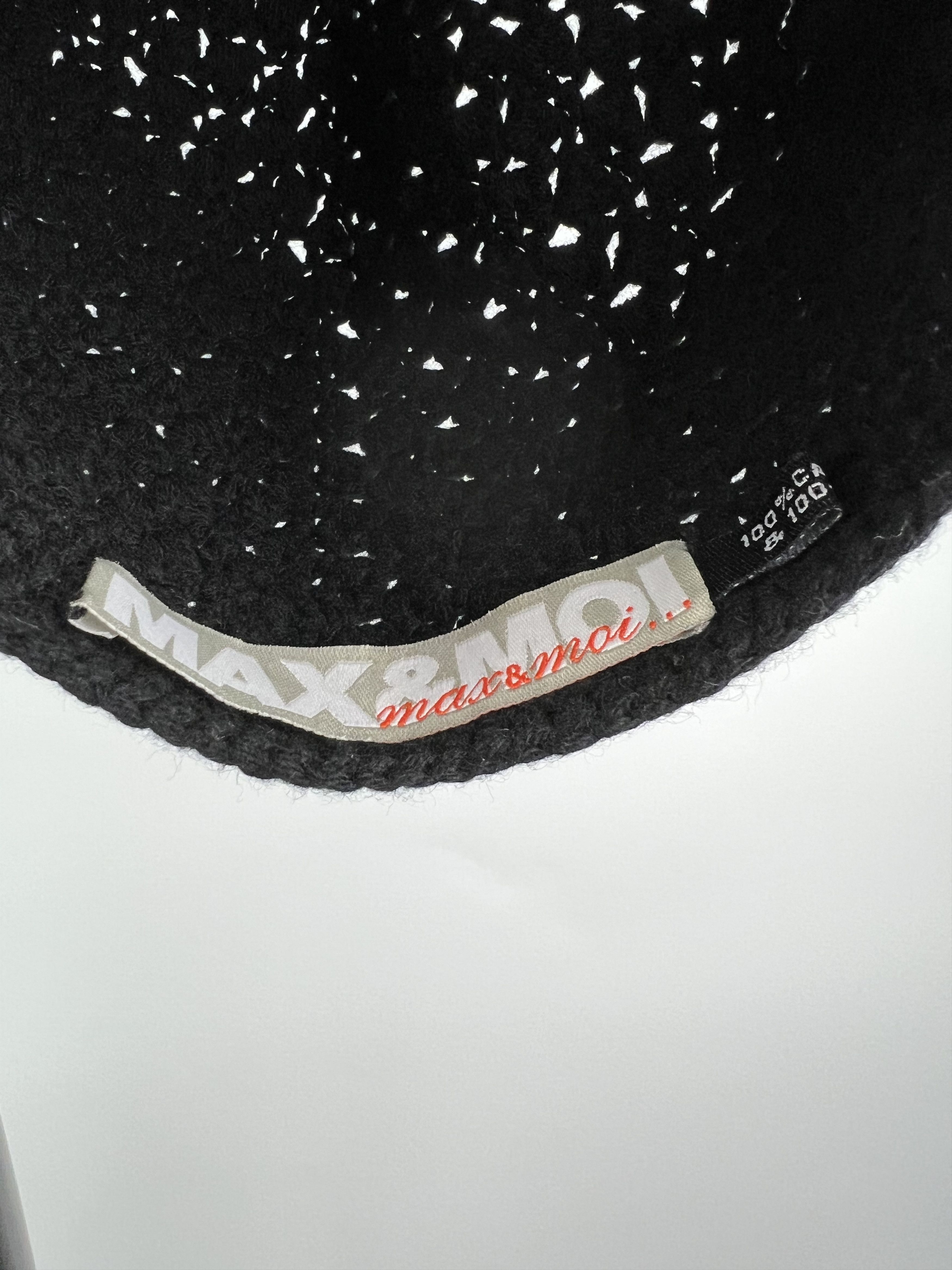Other Max & Moi Knit 100% Cashmere Mink Beanie Hat One Size Size ONE SIZE - 6 Thumbnail