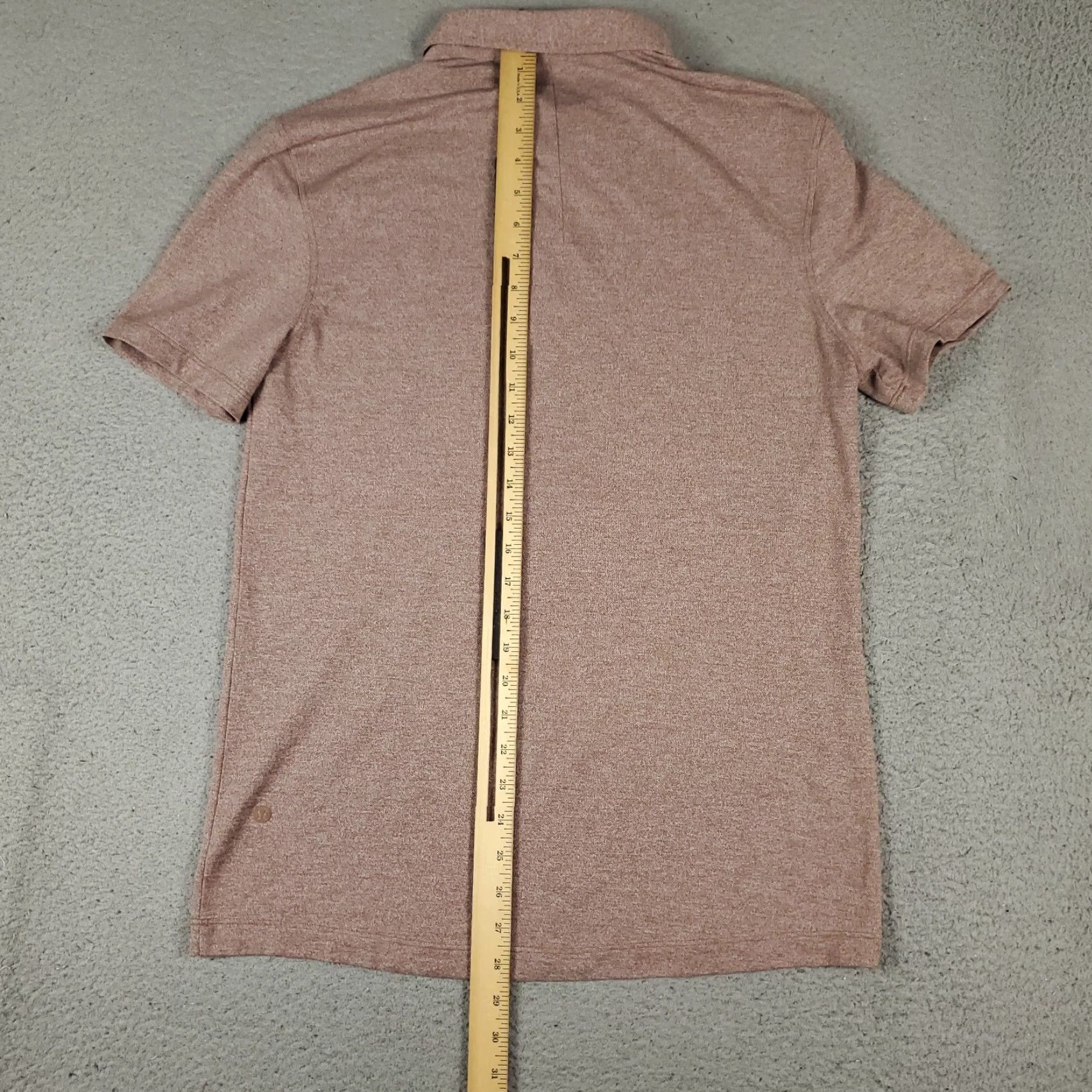 Lululemon Lululemon Polo Shirt Mens Size M Red Active Golf Short Sleeve Shirt Polo Mens Red Modern Classic Sports Links Size US M / EU 48-50 / 2 - 4 Thumbnail