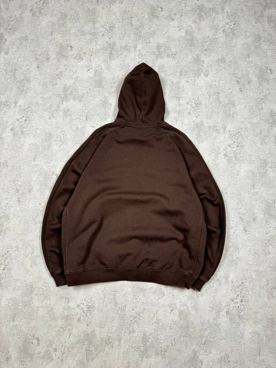 Nike Vintage Nike Y2K Brown Hoodie Size US XL / EU 56 / 4 - 5 Thumbnail