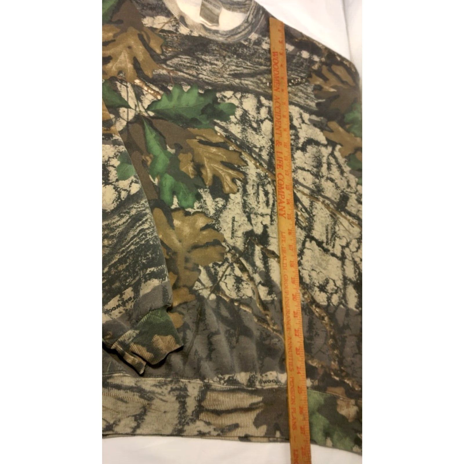 Jerzees VINTAGE Jerzees Men’s Camouflage Sweatshirt XL Tree Camo Hunting Outdoors 1990s Crew Neck Size US XL / EU 56 / 4 - 5 Thumbnail