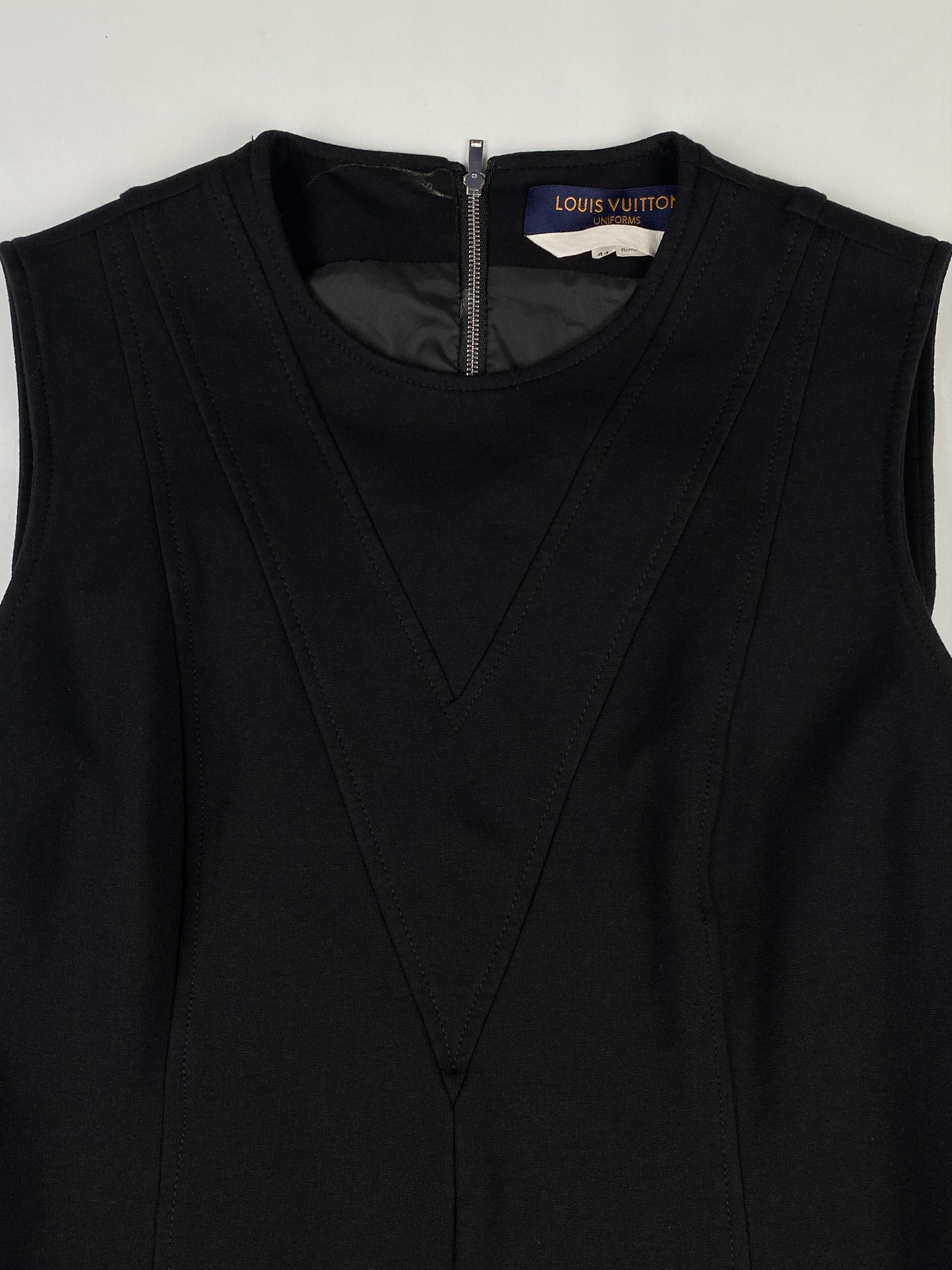 Louis Vuitton Uniforms Fit & Flare Mini Dress Size M / US 6-8 / IT 42-44 - 3 Thumbnail