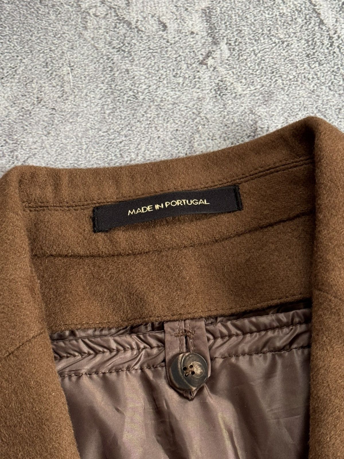 Designer × Massimo Dutti Massimo Dutti EUR48/USA38 brown coat wool long jacket blazer Size M / US 6-8 / IT 42-44 - 5 Thumbnail
