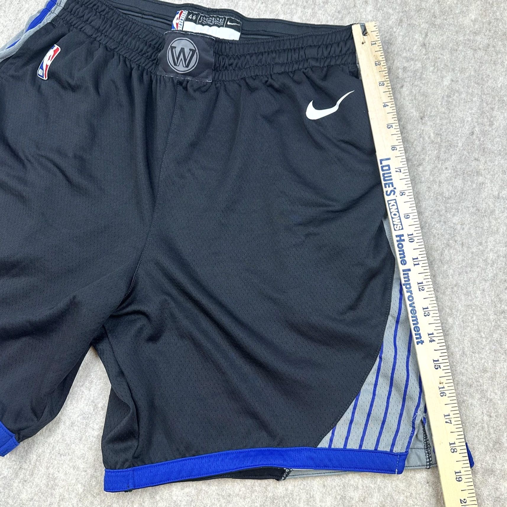 Nike Washington Wizards Shorts Mens Size 46 Black Nike Athletic Basketball Short Sports Mens 46 Black Nike Athletic Basketball Shorts Size US 30 / EU 46 - 6 Thumbnail