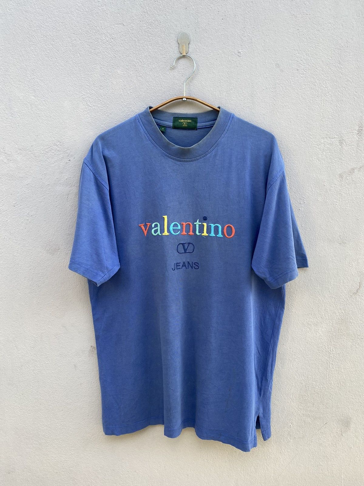 Vintage VALENTINO Multicolor Embroidery Logo