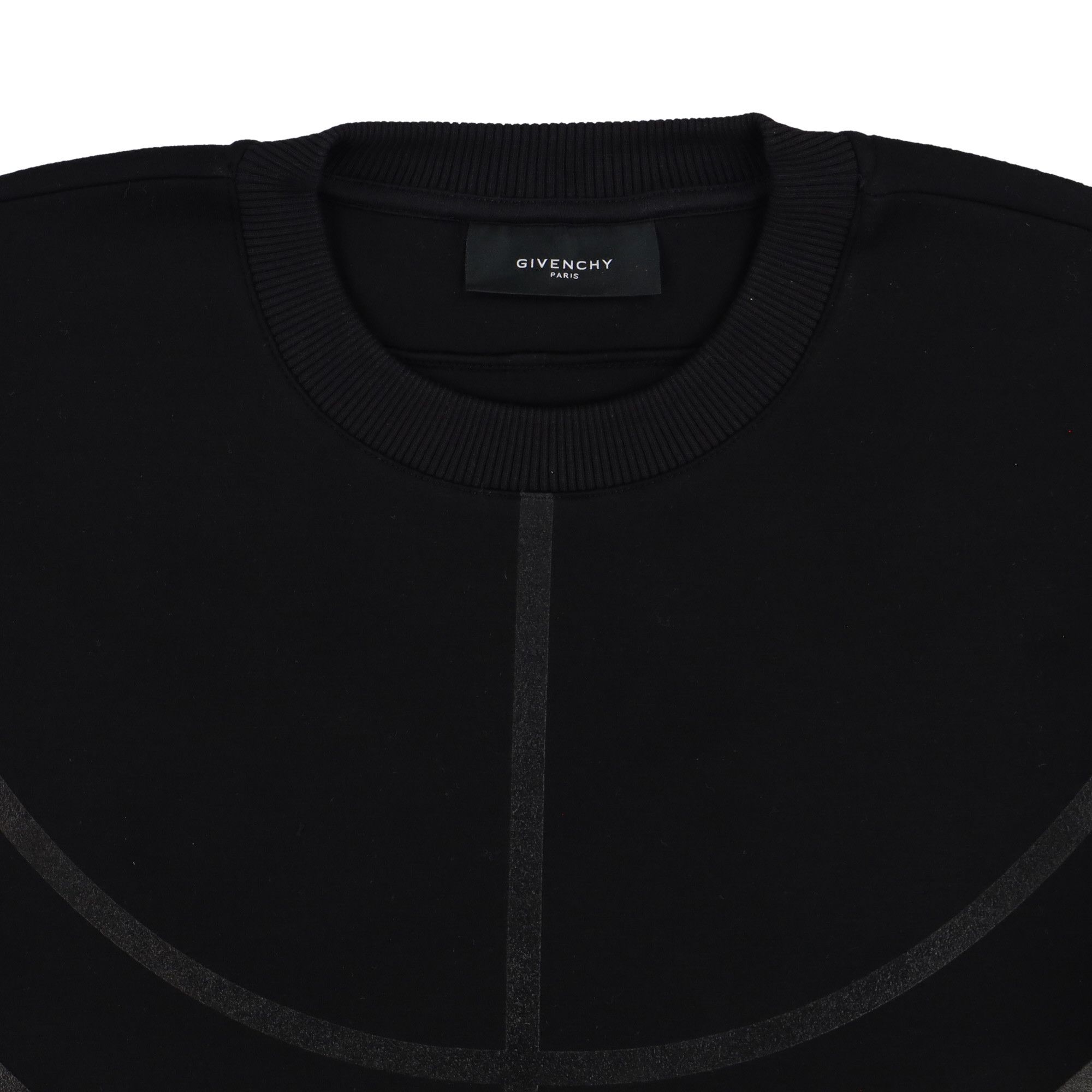 Givenchy Black Basketball Pitch Oversized Sweatshirt Size US S / EU 44-46 / 1 - 6 Thumbnail