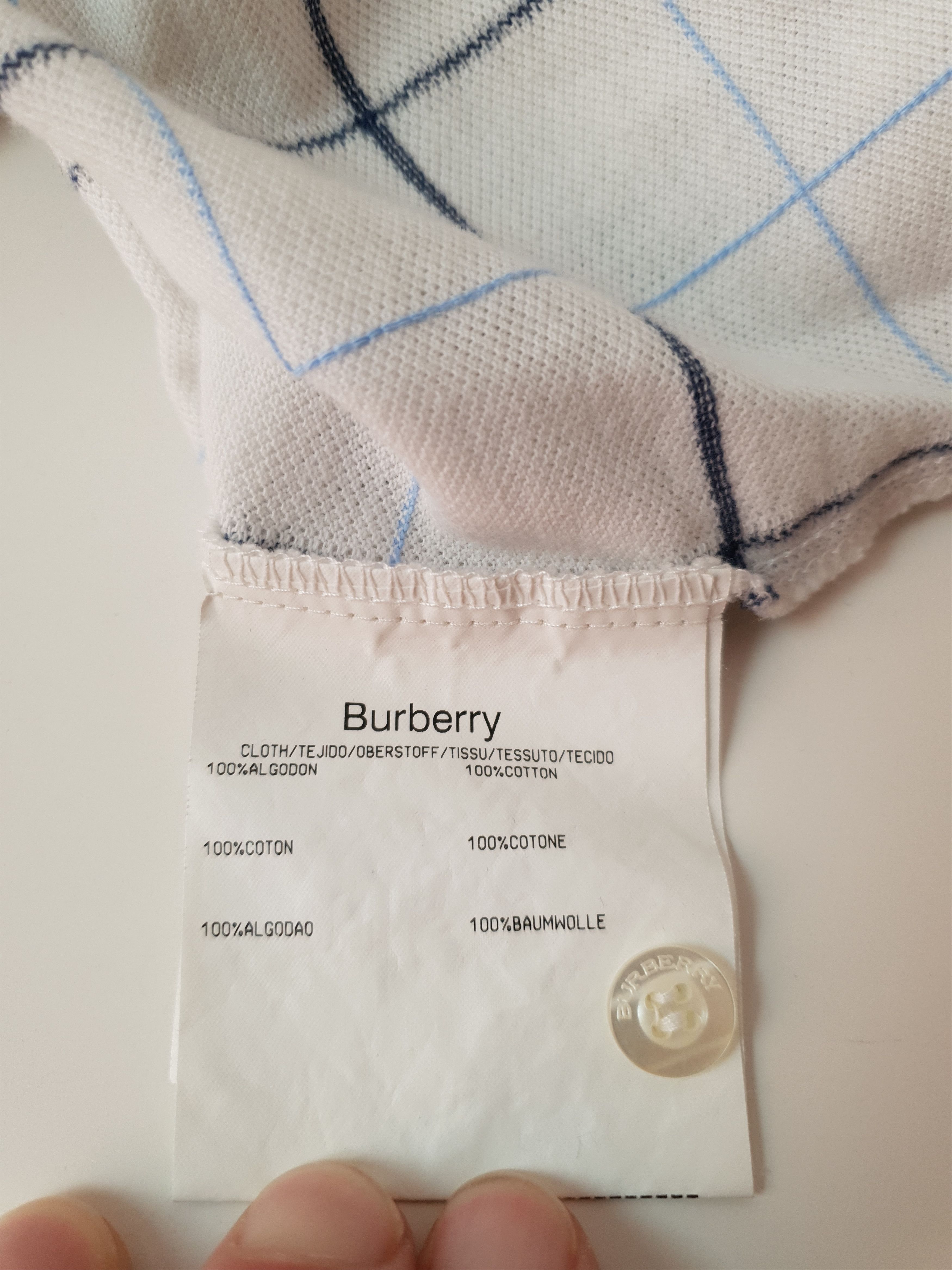 Burberry Burberry London Polo T Shirt Men Size 7 Size US XL / EU 56 / 4 - 14 Thumbnail
