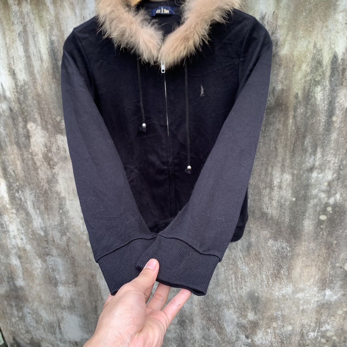 Japanese Brand JAPANESE FUR ZIPHOODIE EASTBOY IFSIXWASNINE LGB STYLE Size US S / EU 44-46 / 1 - 6 Thumbnail