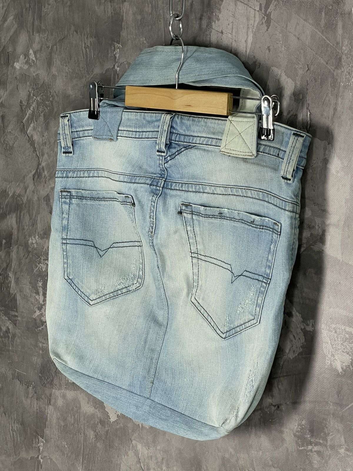 Diesel Vintage Diesel Denim Shoulder Bag 90s Avant Garde Size ONE SIZE - 8 Thumbnail