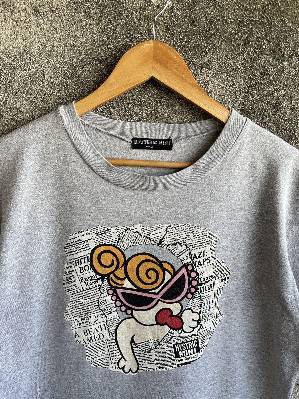 Hysteric Glamour Vintage’90s🔥HYSTERIC GLAMOUR🔥Mirrored big Print Tshirt Size US M / EU 48-50 / 2 - 5 Thumbnail