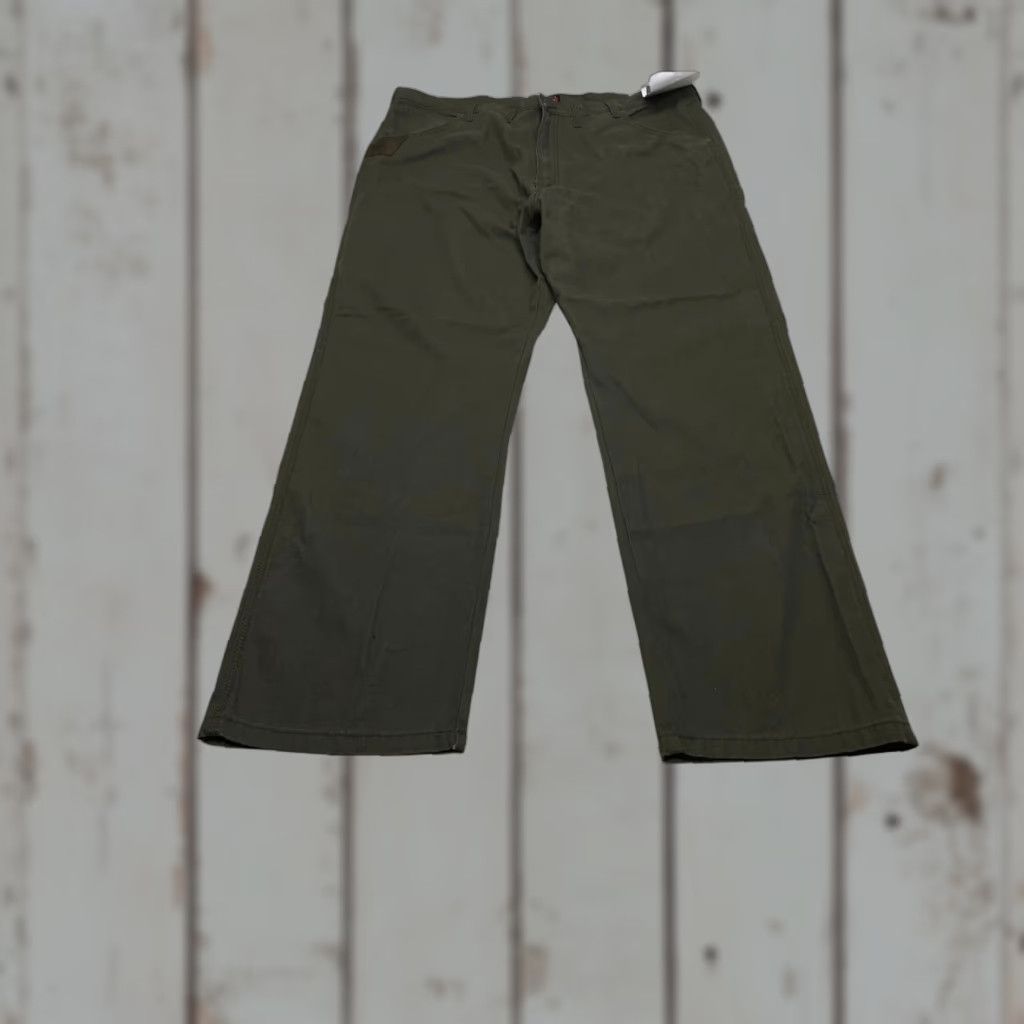 Wrangler VINTAGE Wrangler Workwear Utility Pant 42x30 Olive Relaxed Fit Pockets Canvas NEW Size US 42 / EU 58 - 1 Thumbnail