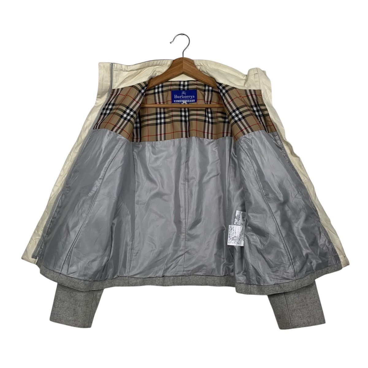 Burberry Burberry Blue Label Nova Check Wool Jacket Size XS / US 0-2 / IT 36-38 - 11 Thumbnail