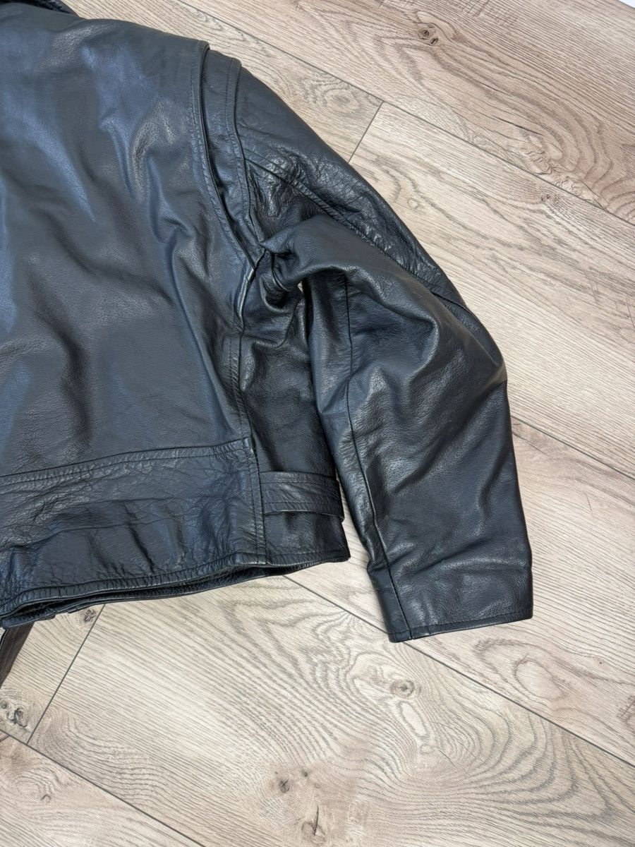 Boy London × Leather Vintage Boy London Flight Bomber Leather Jacket Size US L / EU 52-54 / 3 - 8 Thumbnail
