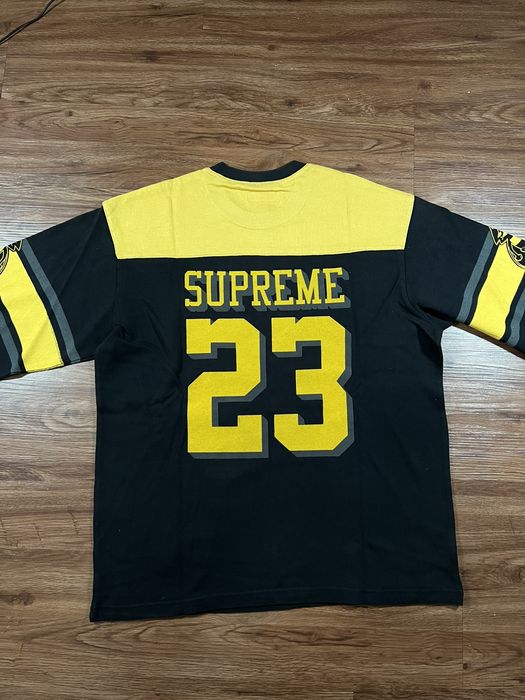 Supreme Supreme Bumblebee L/S Football Top | Grailed