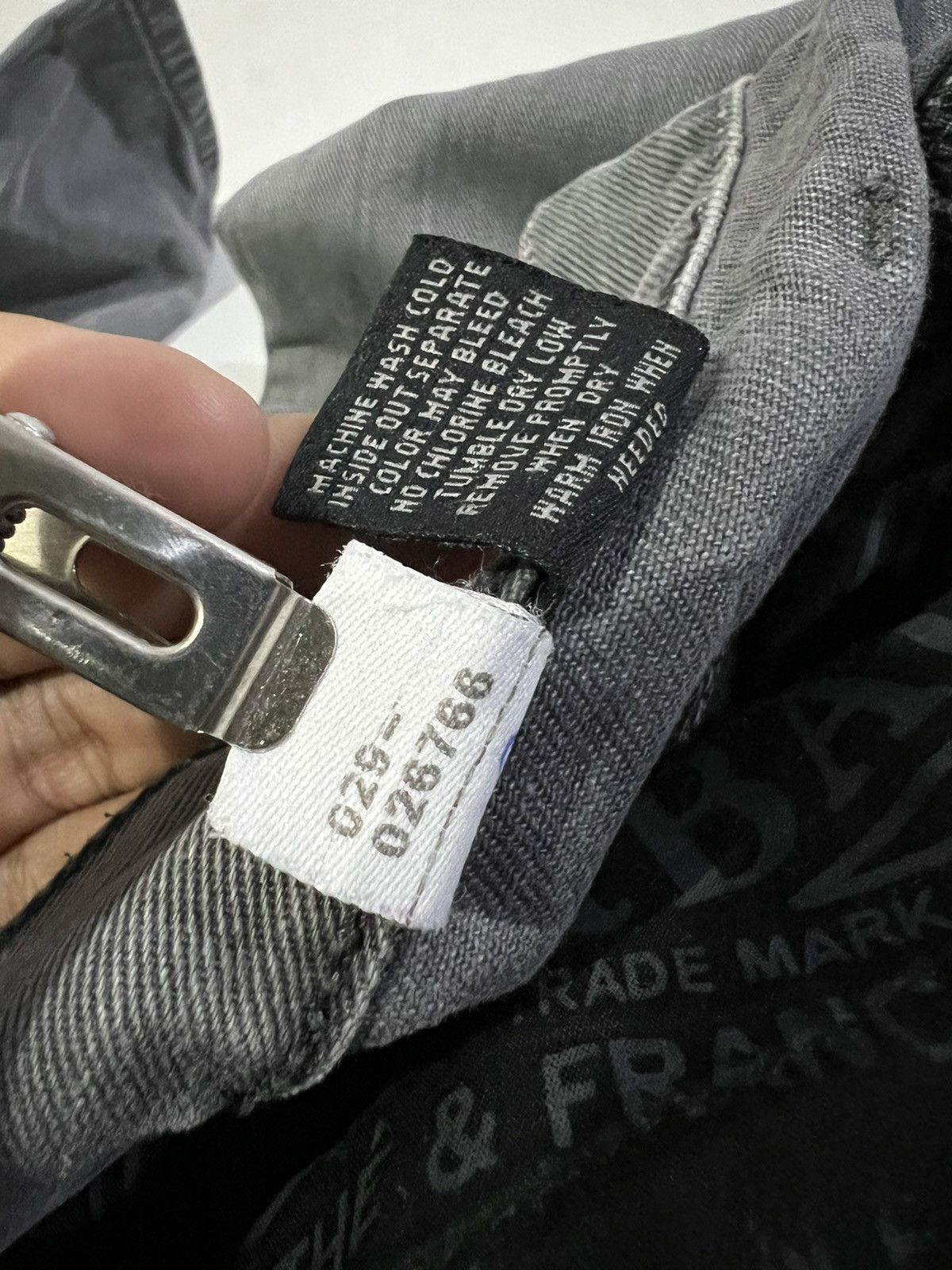Designer × Marithe + Francois Girbaud Marithe Francois Girbaud Grey Loose Fit Baggy Jeans Size US 42 / EU 58 - 12 Thumbnail