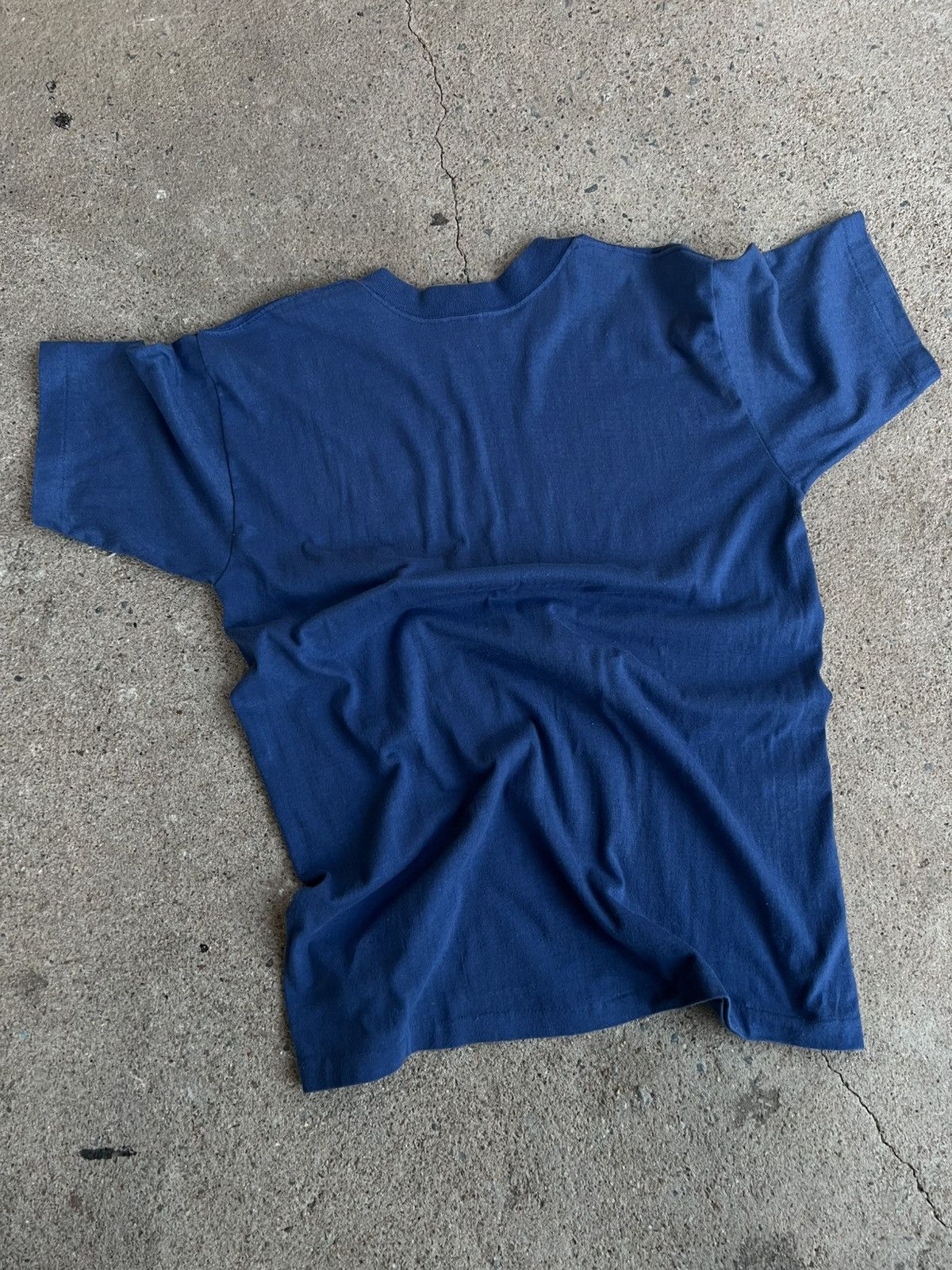 Vintage PAPER THIN Vintage 70s I FEEL UNEASY! Shirt Size US L / EU 52-54 / 3 - 4 Thumbnail