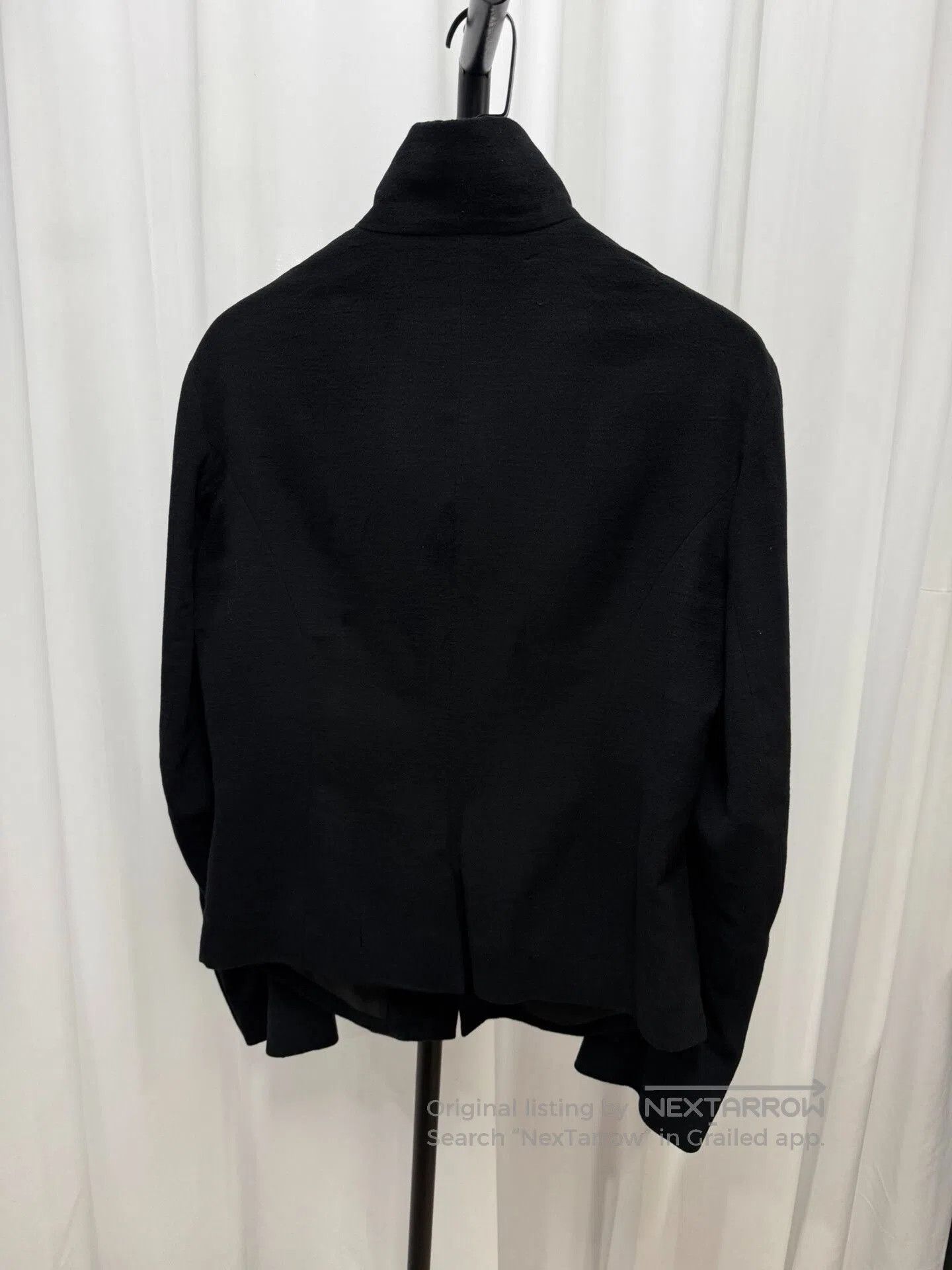 Ann Demeulemeester Ann Demeulemeester Silk Blend Jacket. Size US XXS / EU 40 - 5 Thumbnail