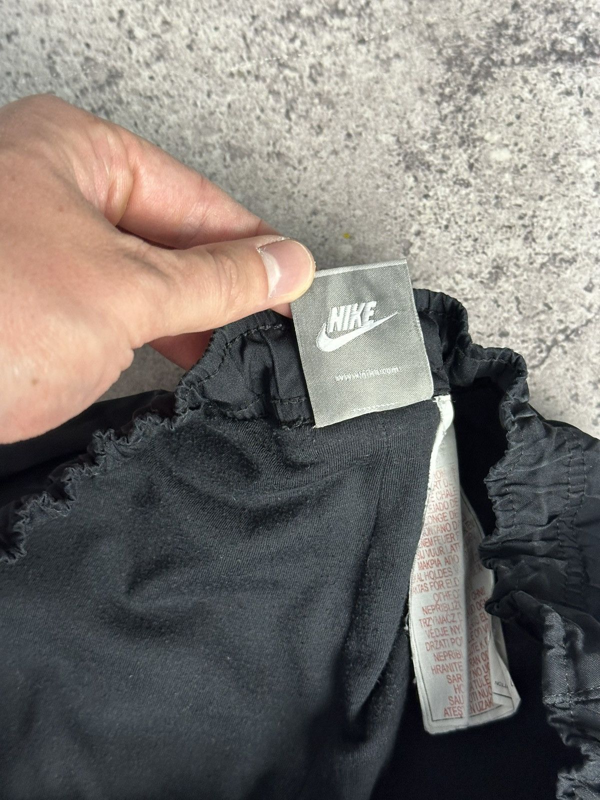Nike × Vintage Vintage Nike Drill Nylon Pants Embroidered Logo Y2K Size US 32 / EU 48 - 11 Thumbnail