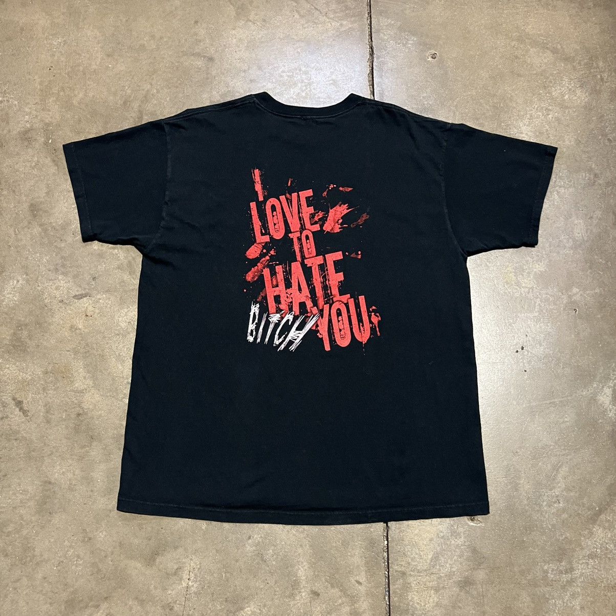 Band Tees Vintage Dope Band Tee Love to Hate You Metal Grunge Punk Y2K Size US XL / EU 56 / 4 - 6 Thumbnail