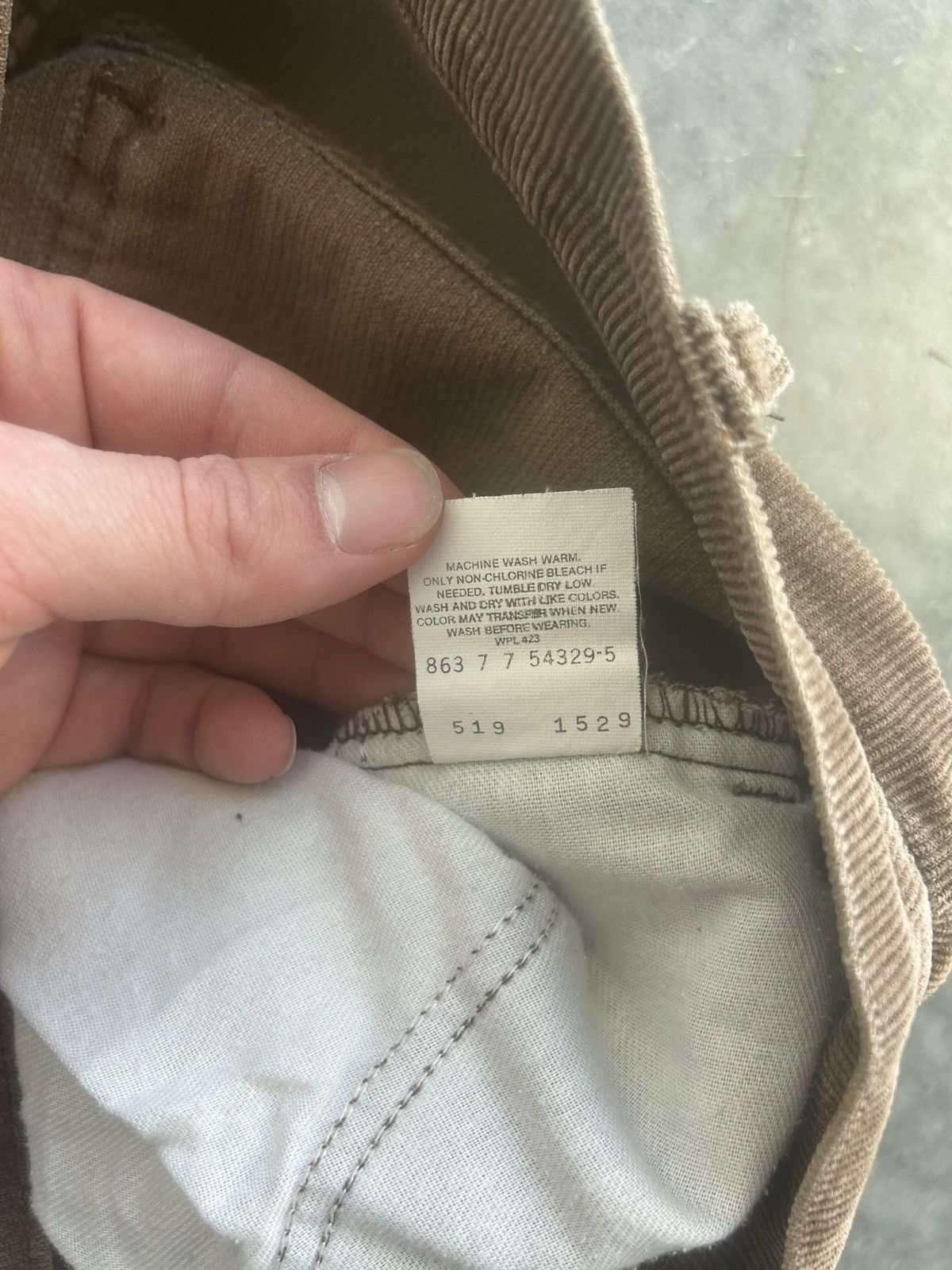 Levi's × Vintage Vintage 90s Levi’s 519 Corduroy Pants Size US 31 - 5 Thumbnail