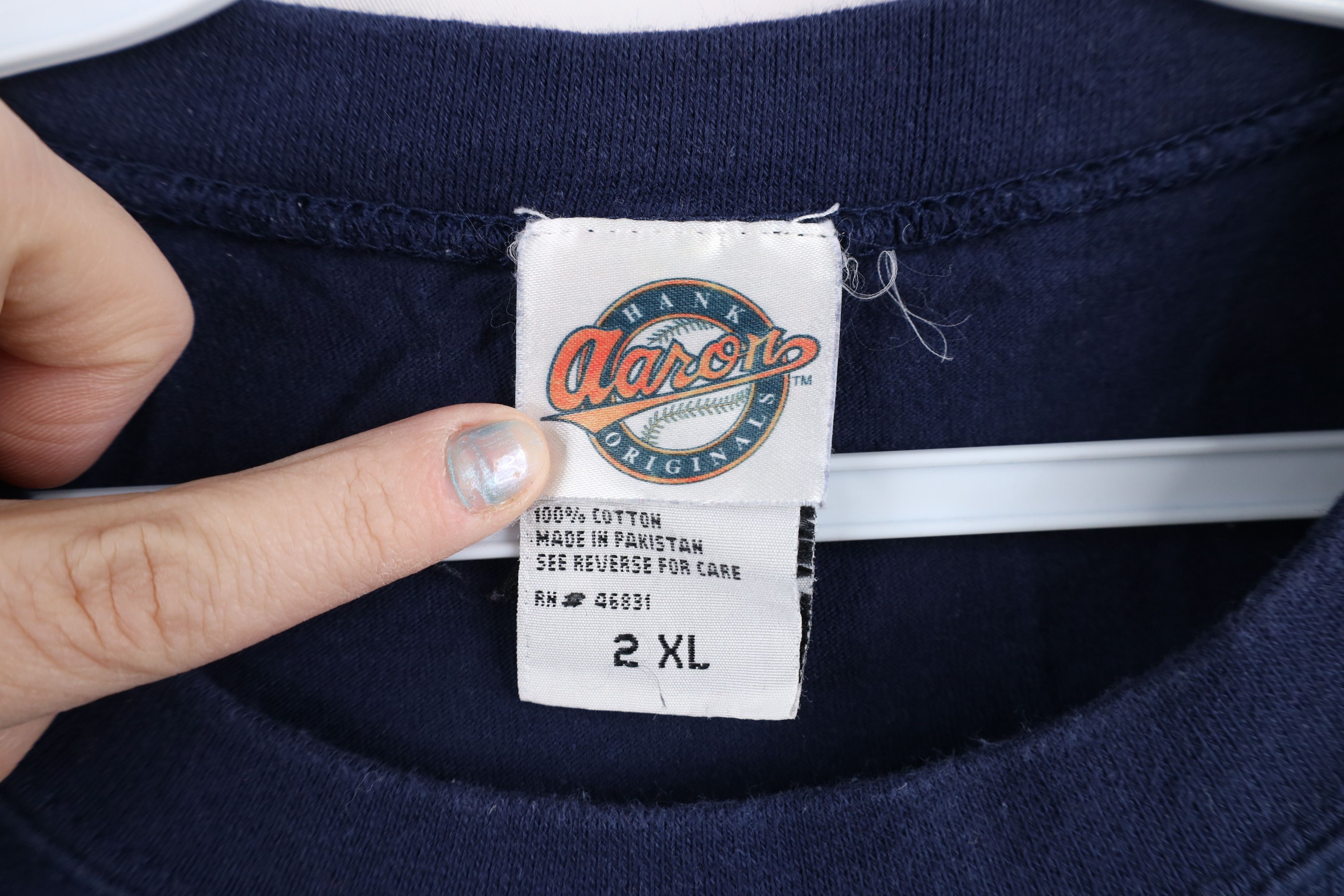 Vintage Vintage 90s Detroit Tigers Baseball Short Sleeve T-Shirt Size US XXL / EU 58 / 5 - 5 Thumbnail