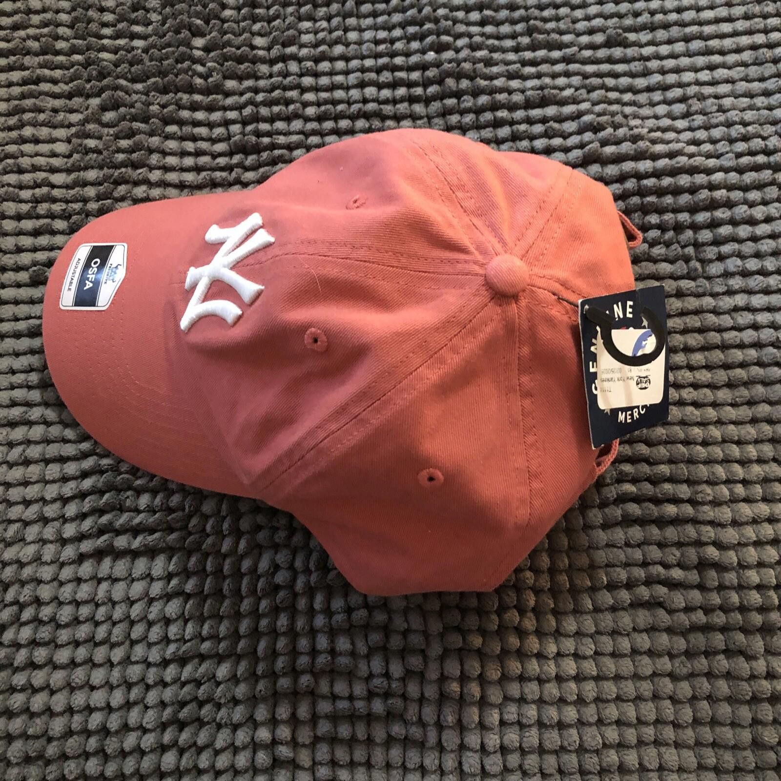 Designer Fan Favorite Pink New York Yankees Hat NEW OSFA W/Tags Size ONE SIZE - 2 Thumbnail