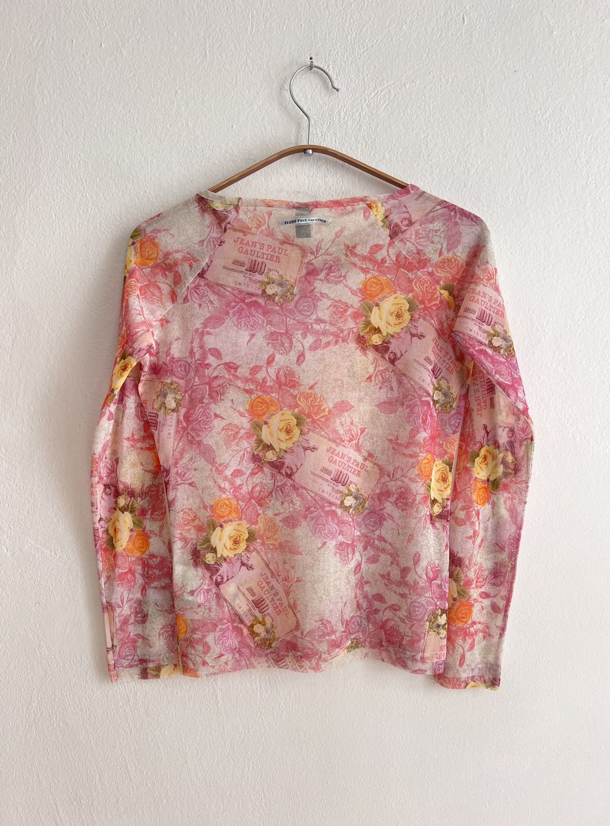 Jean Paul Gaultier Jean Paul Gaultier floral print mesh Size L / US 10 / IT 46 - 5 Thumbnail