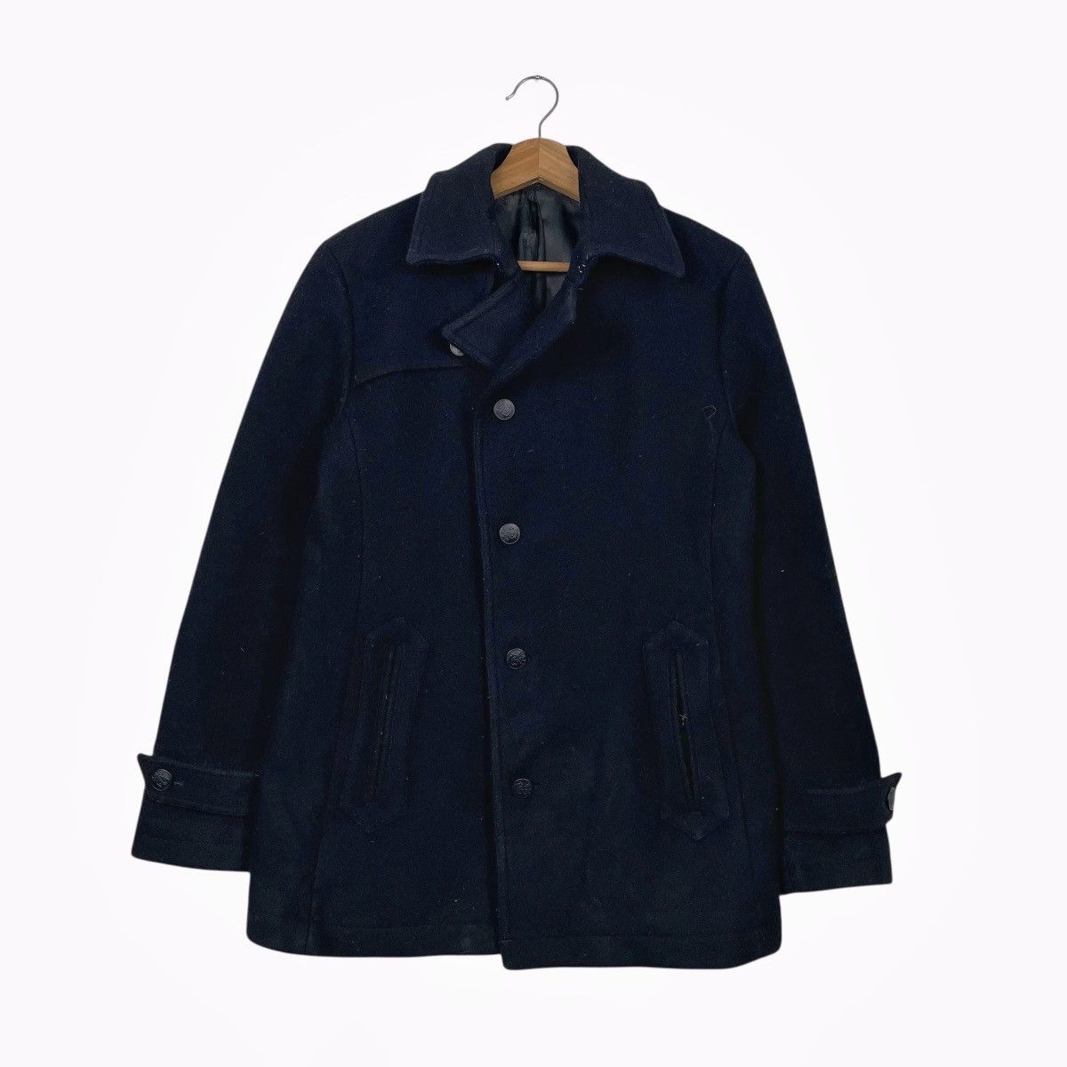 Nicole Club Nicole Monsieur Wool Black Jacket Size US S / EU 44-46 / 1 - 2 Thumbnail