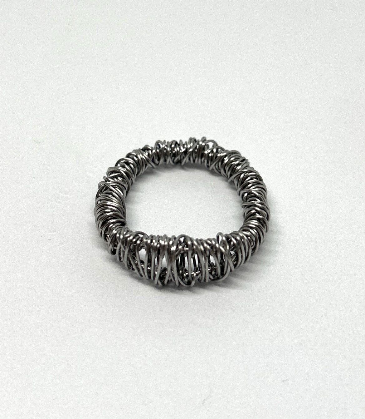 Seditionaries Handmade Raw Stainless Steel Ring Size ONE SIZE - 1 Thumbnail
