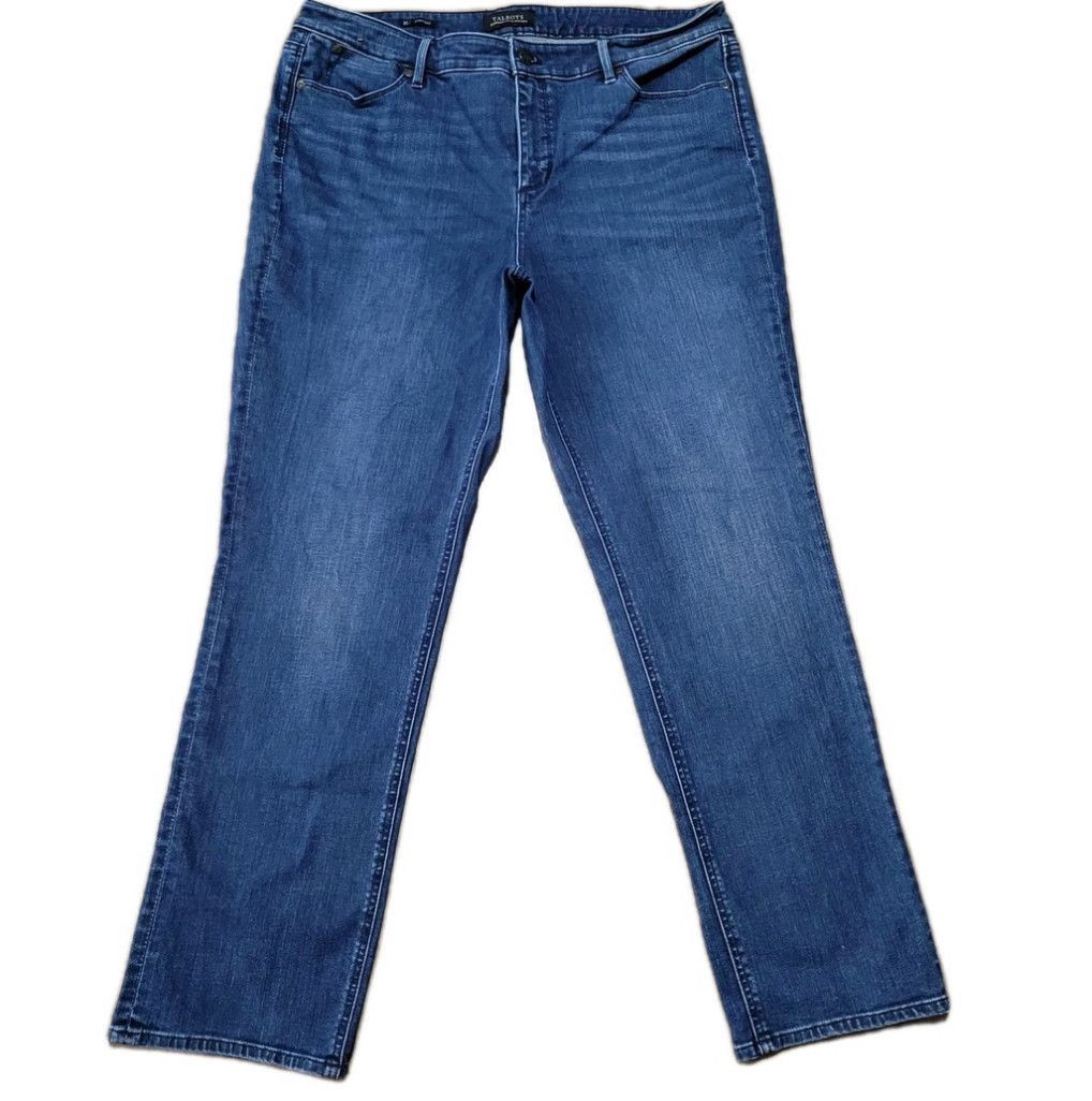 Talbots Talbots Flawless Five-Pocket Straight Jean size 10 Waist 32 Size 32" / US 10 / IT 46 - 4 Thumbnail