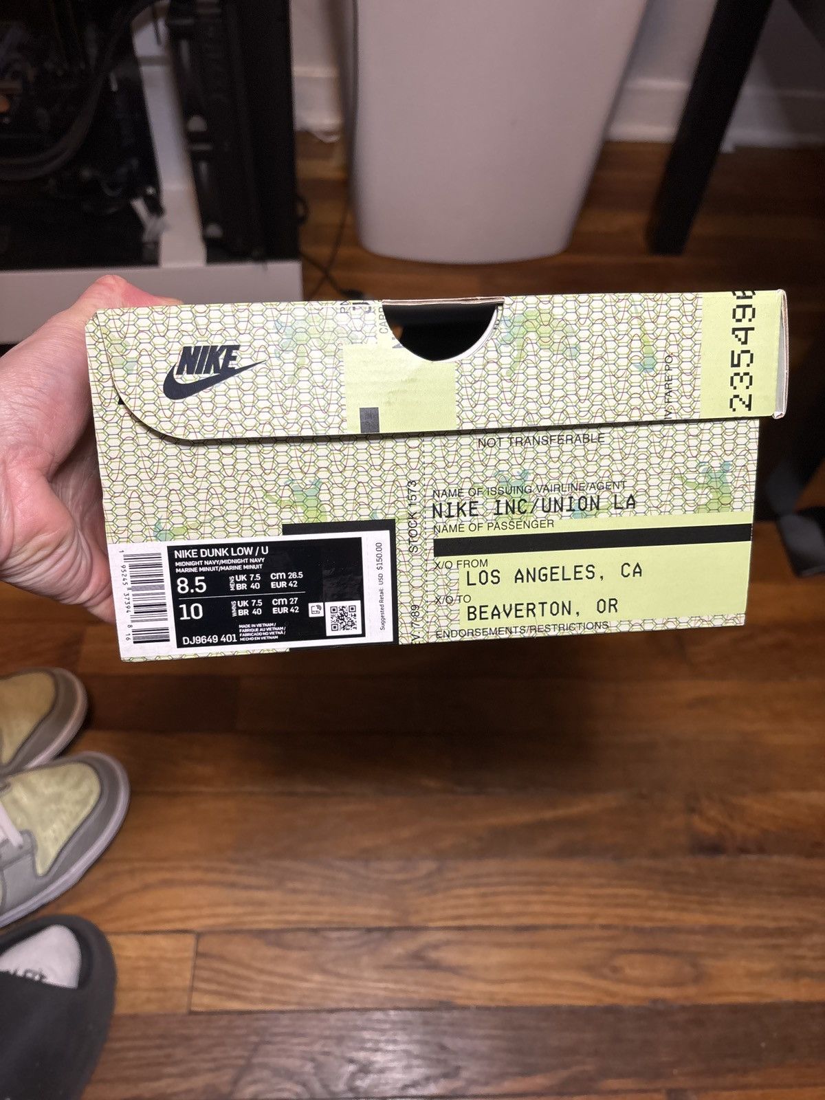 Nike × Union LA Nike Dunk low union LA Size US 8.5 / EU 41-42 - 9 Thumbnail