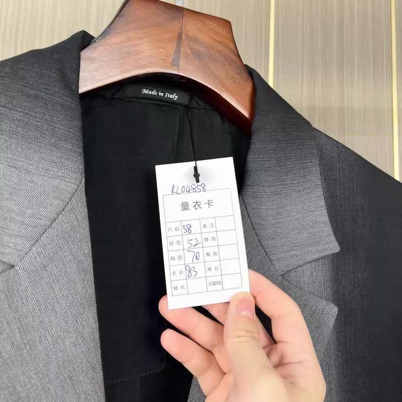 Maison Margiela Maison Margiela Wool gradient black and gray suit jacket Size XS / US 0-2 / IT 36-38 - 7 Thumbnail