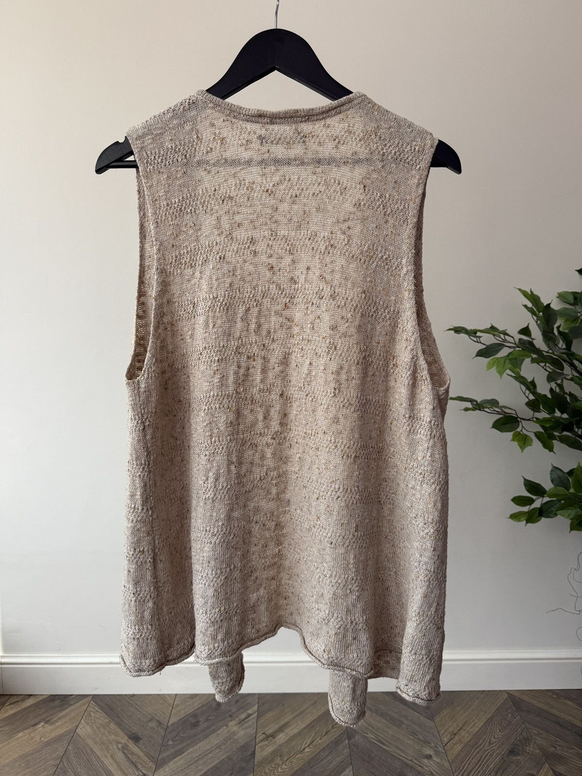 Gudrun Sjoden Vintage Gudrun Sjoden Womens Knit Vest Cardigan Wool Blend Size L / US 10 / IT 46 - 9 Thumbnail