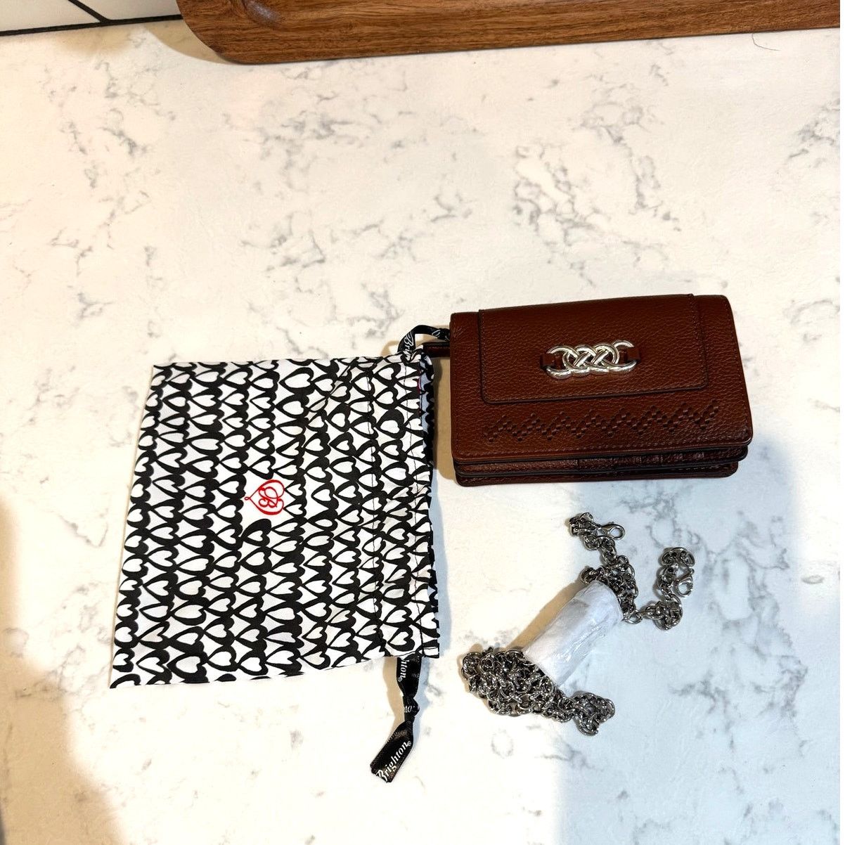 Brighton Brighton Bourbon Interlok Wallet Crossbody leather Size ONE SIZE - 2 Thumbnail