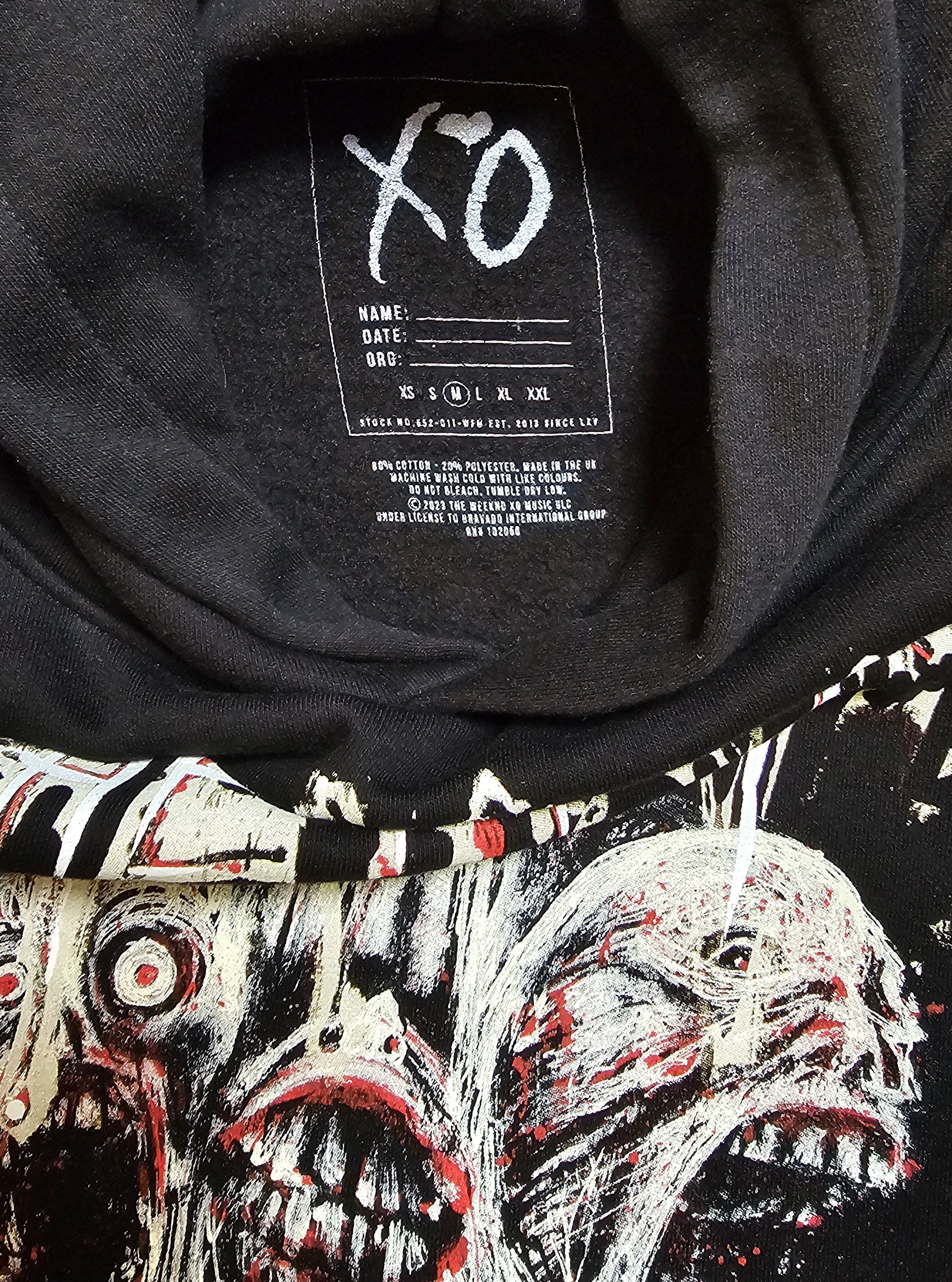 The Weeknd The Weeknd XO After Hours Til Dawn Tour Hoodie Size US L / EU 52-54 / 3 - 5 Thumbnail