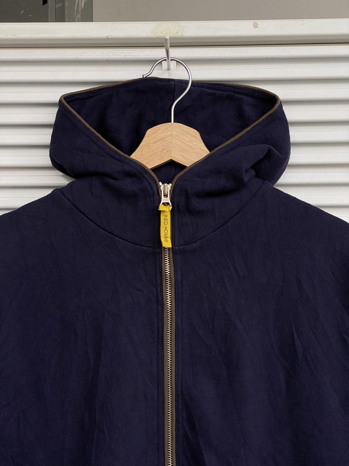 Vintage Vintage Yohji Yamamoto INED Homme Hoodies Size US M / EU 48-50 / 2 - 2 Thumbnail